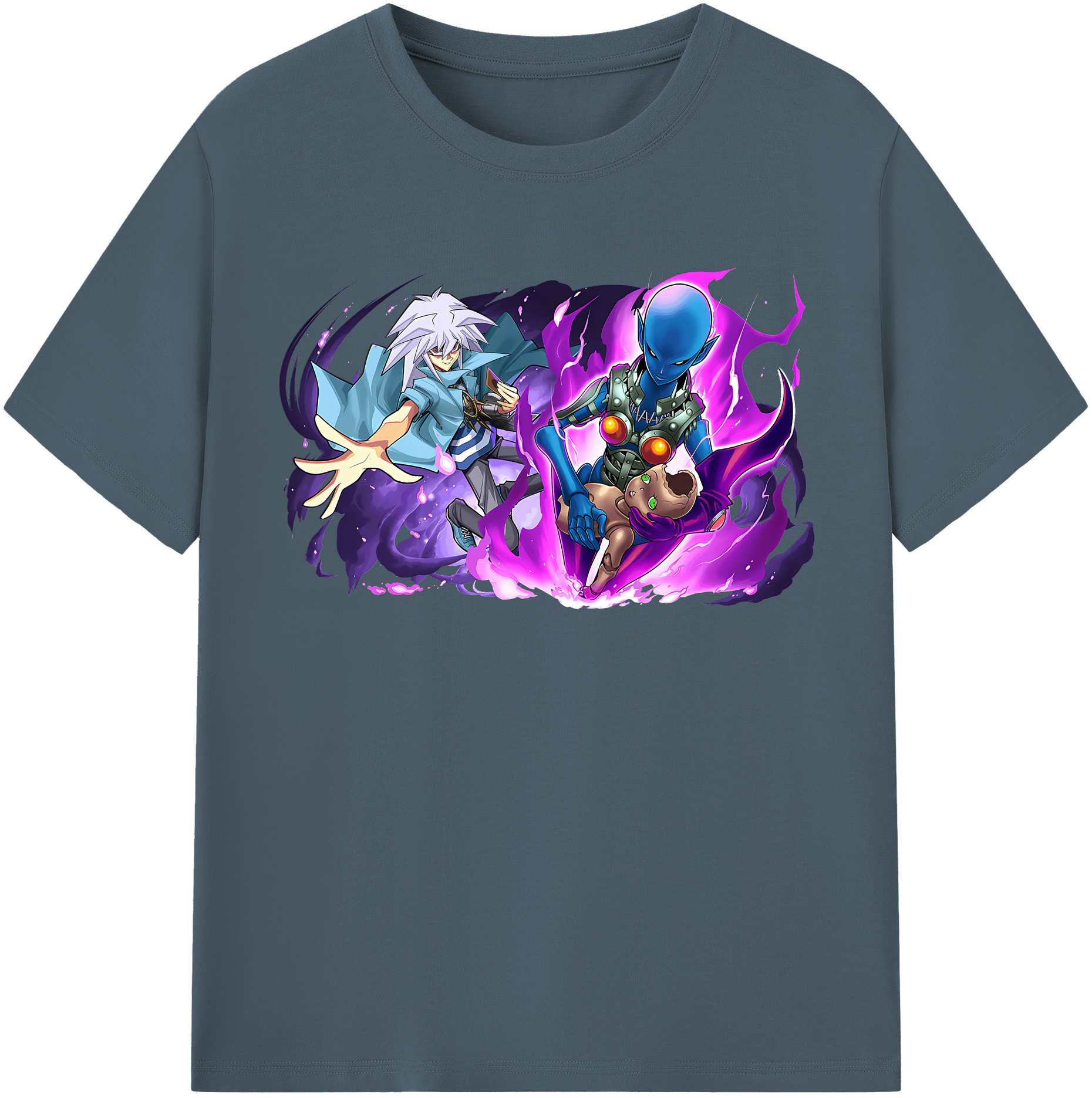 （画像用） 遊☆戯☆王 Yu-Gi-Oh! 綿100％半袖Tシャツ（フロントプリント）